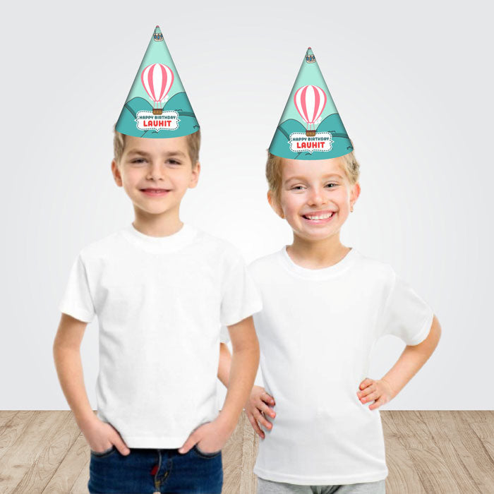 Hot Air Balloon Theme Personalized Hat