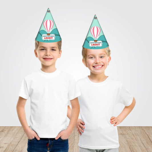 Hot Air Balloon Theme Personalized Hat