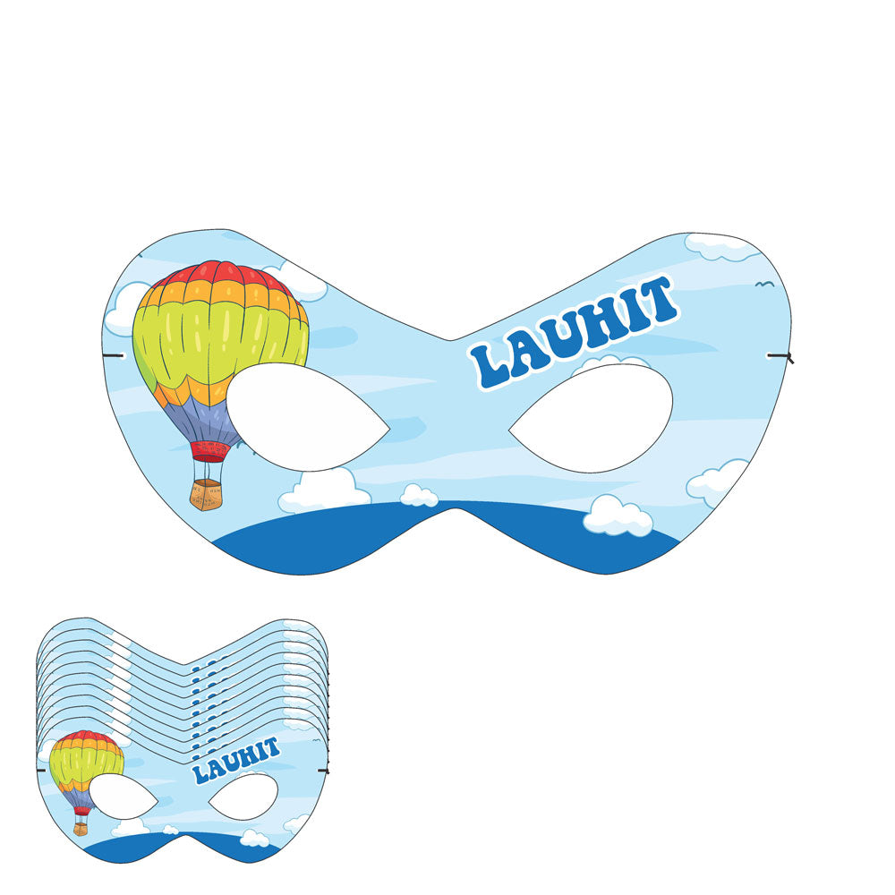 Hot Air Balloon Theme Customized Eye Mask