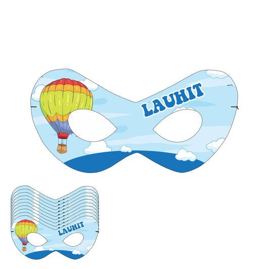 Hot Air Balloon Theme Customized Eye Mask