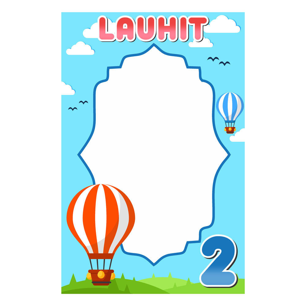 Hot Air Balloon Theme Photobooth