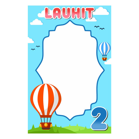 Hot Air Balloon Theme Photobooth