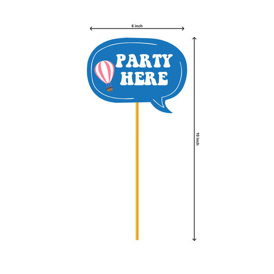 Hot Air Balloon Theme Props