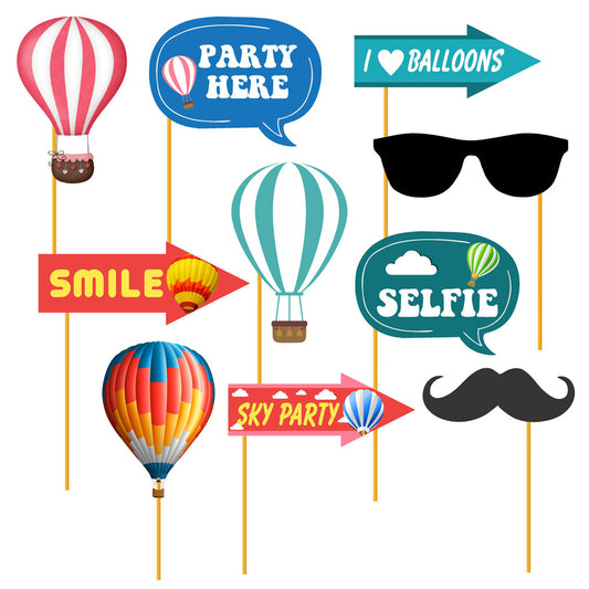 Hot Air Balloon Theme Props