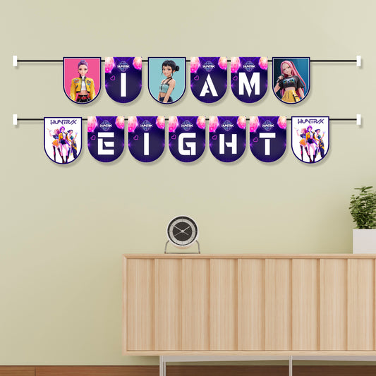 Kpop Demon Hunters Theme Age Bunting