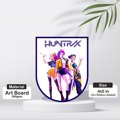 Kpop Demon Hunters Character Birthday Bunting product details and option reference