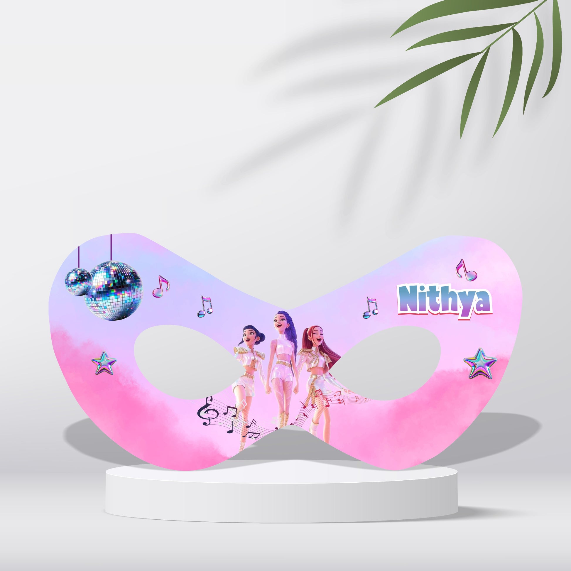 Kpop Demon Hunters Theme Customized Eye Mask for birthday