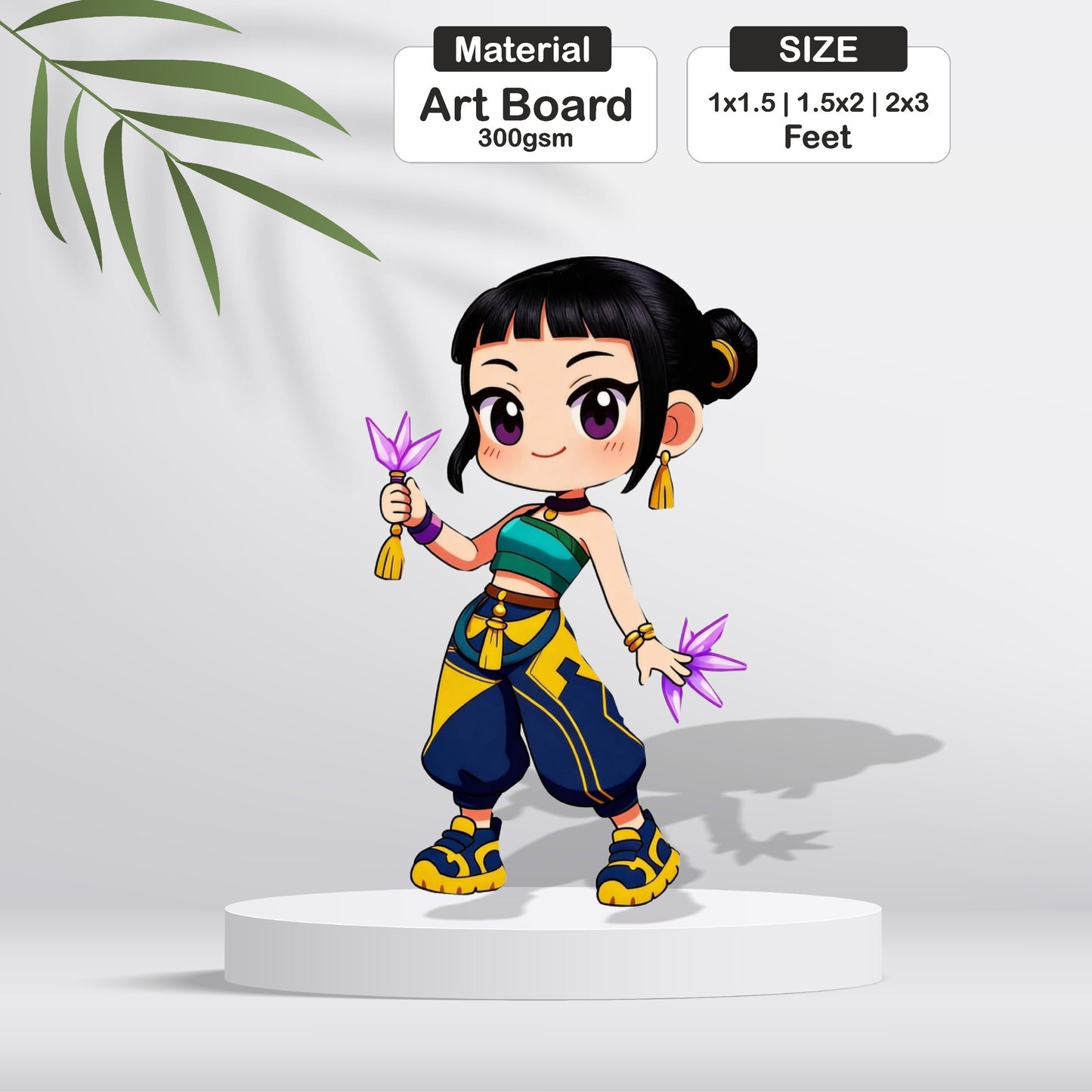 KPop Demon Hunters Theme Cutout - BP 08