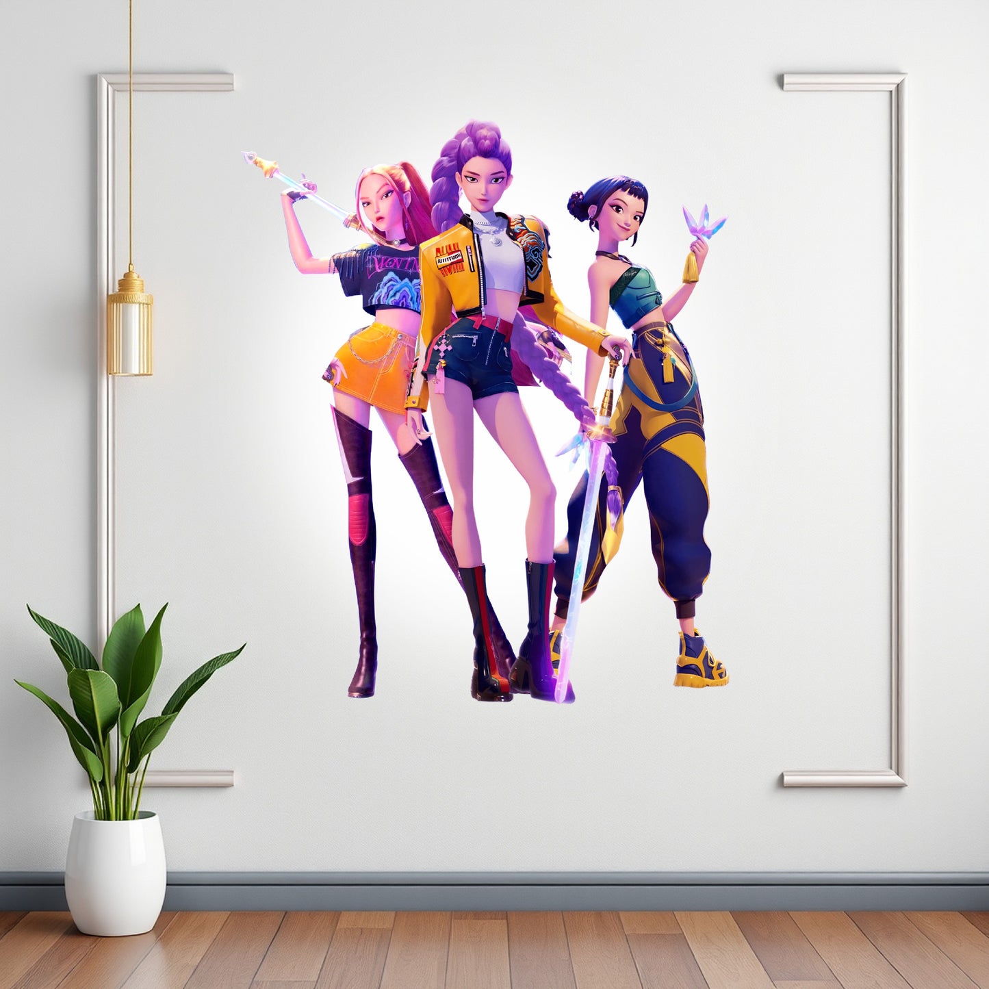KPop Demon Hunters Theme Cutout - BP 001