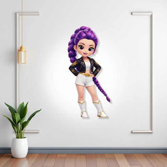 KPop Demon Hunters Theme Cutout - BP 10