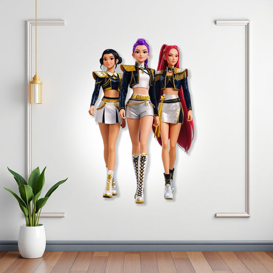 KPop Demon Hunters Theme Cutout - BP 01