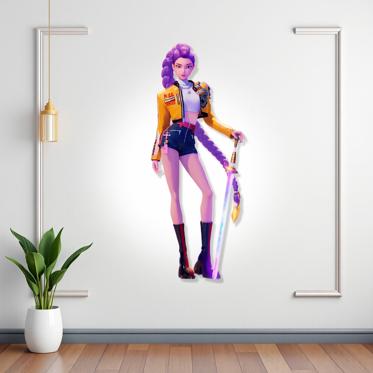 KPop Demon Hunters Theme Cutout - BP 02