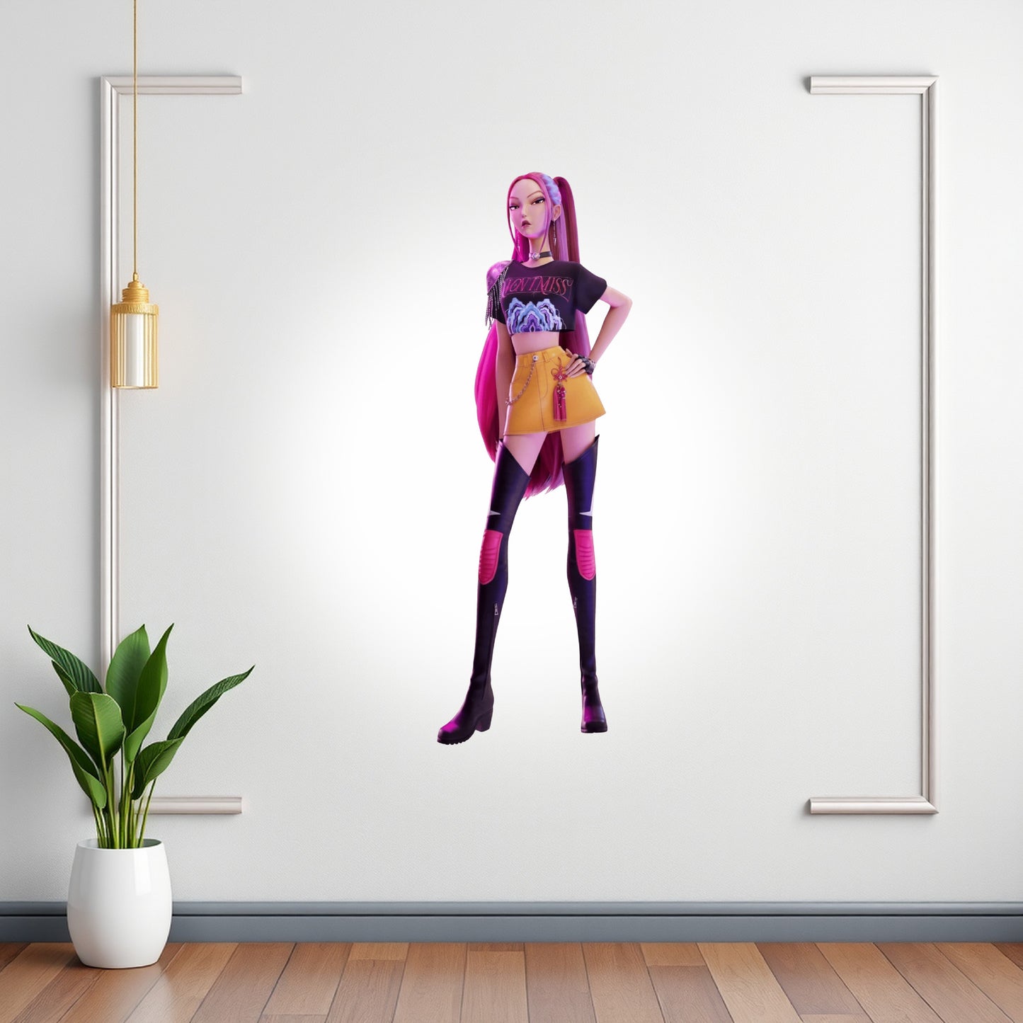 KPop Demon Hunters Theme Cutout - BP 04