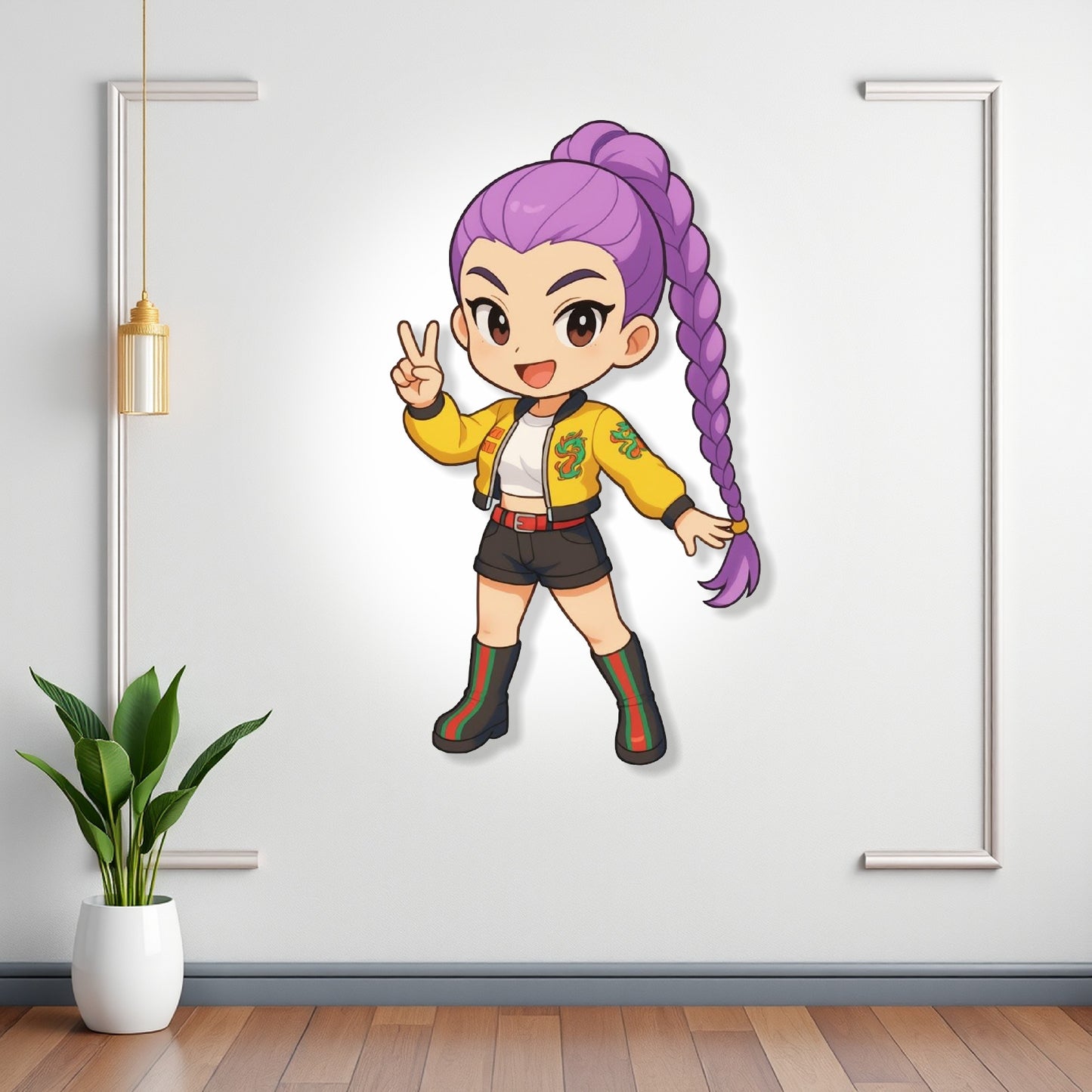 KPop Demon Hunters Theme Cutout - BP 07