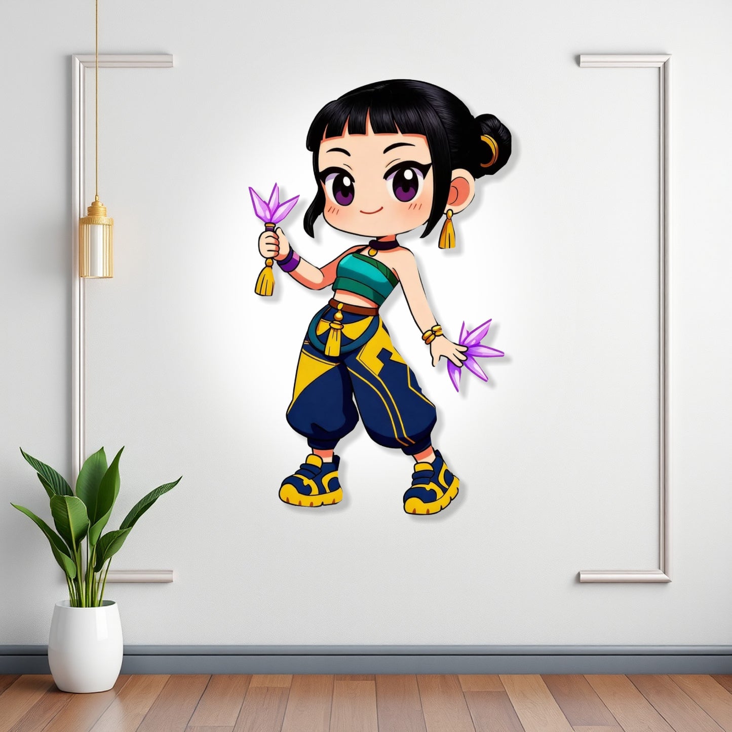 KPop Demon Hunters Theme Cutout - BP 08