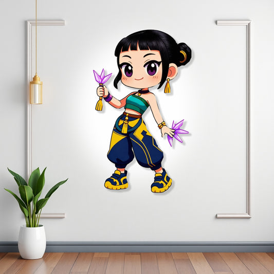 KPop Demon Hunters Theme Cutout - BP 08