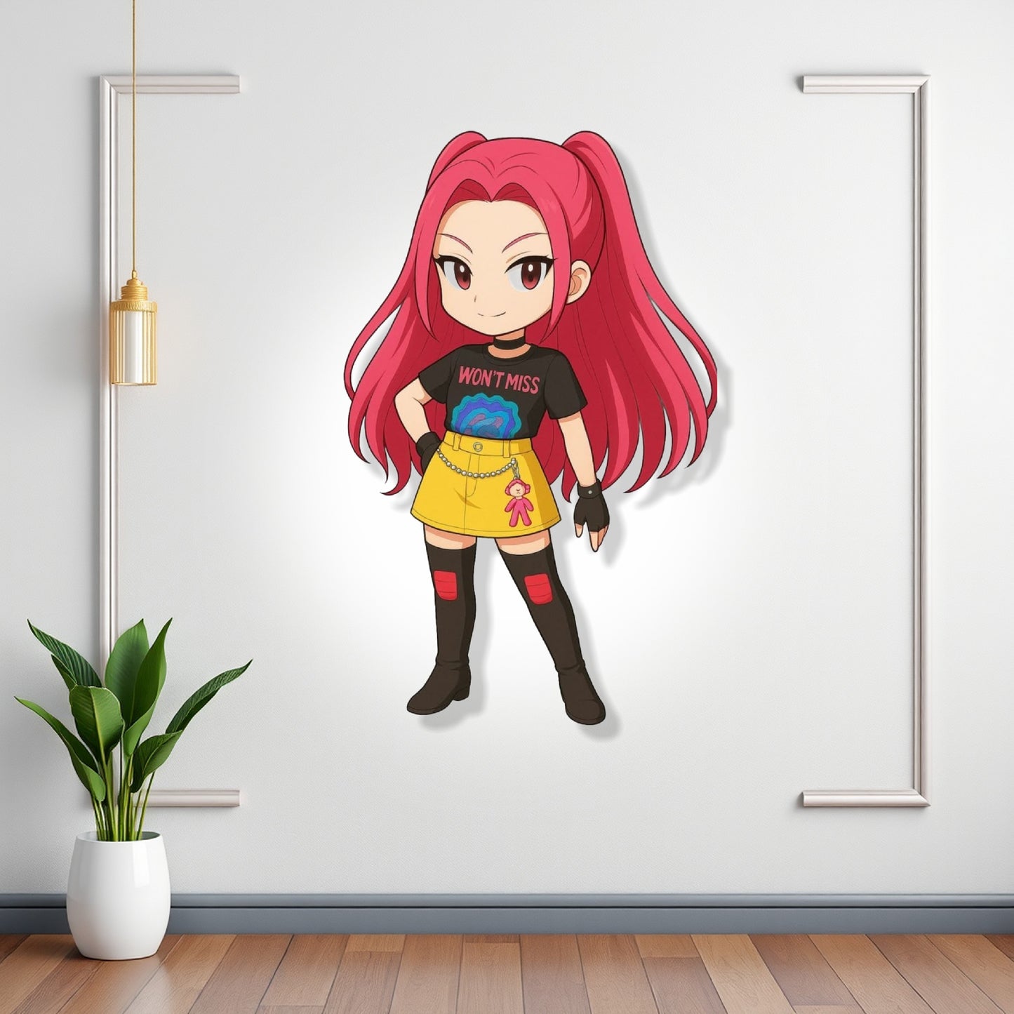 KPop Demon Hunters Theme Cutout - BP 09
