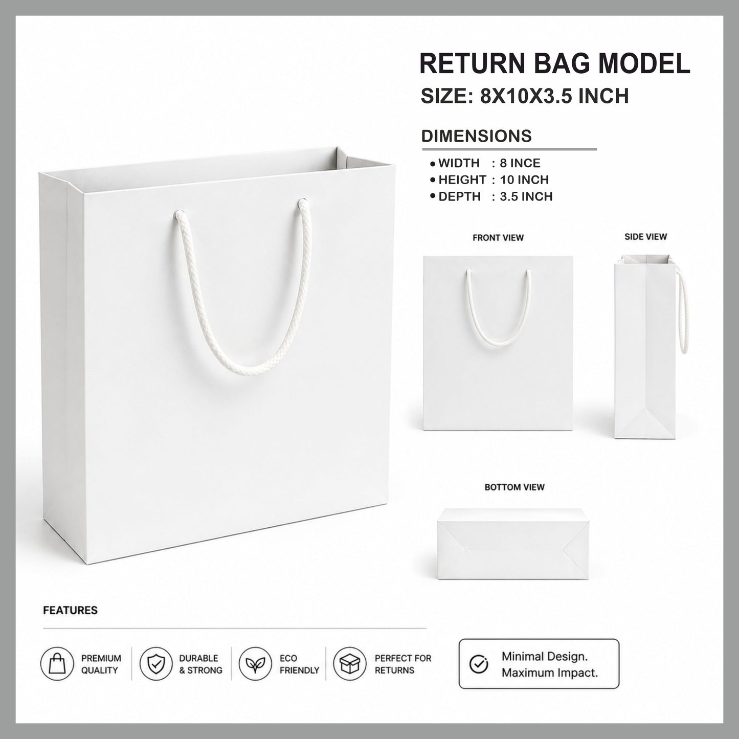 Kpop Demon Hunters Birthday Theme Regulor Customized Retrun Gift Bag