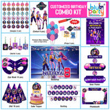 Kpop Demon Hunters Personalized Smart Party Kit for a kids’ birthday party