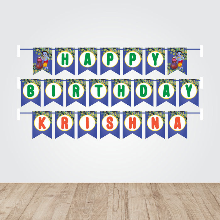 Little Krishna Theme Bunting