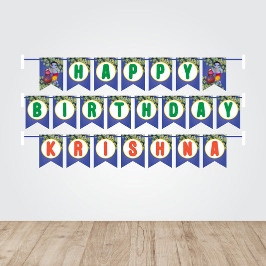 Little Krishna Theme Bunting