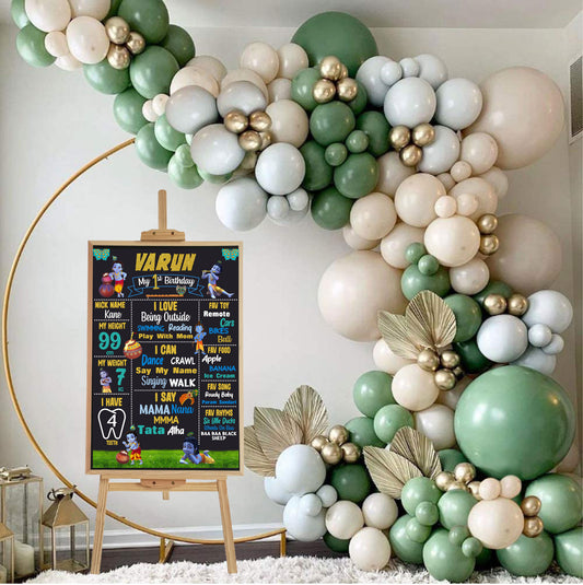 Little Krishna Theme Chalkboard