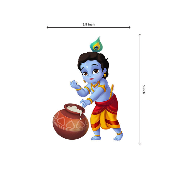 Little Krishna Theme Swirls