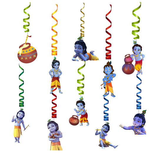 Little Krishna Theme Swirls