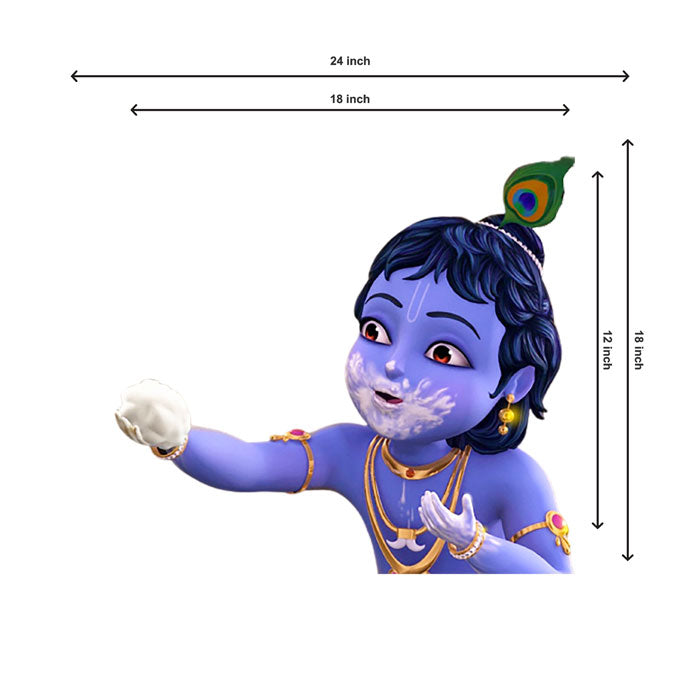 Little Krishna Theme Cutout - BP 06