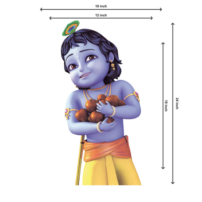 Little Krishna Theme Cutout - BP 07