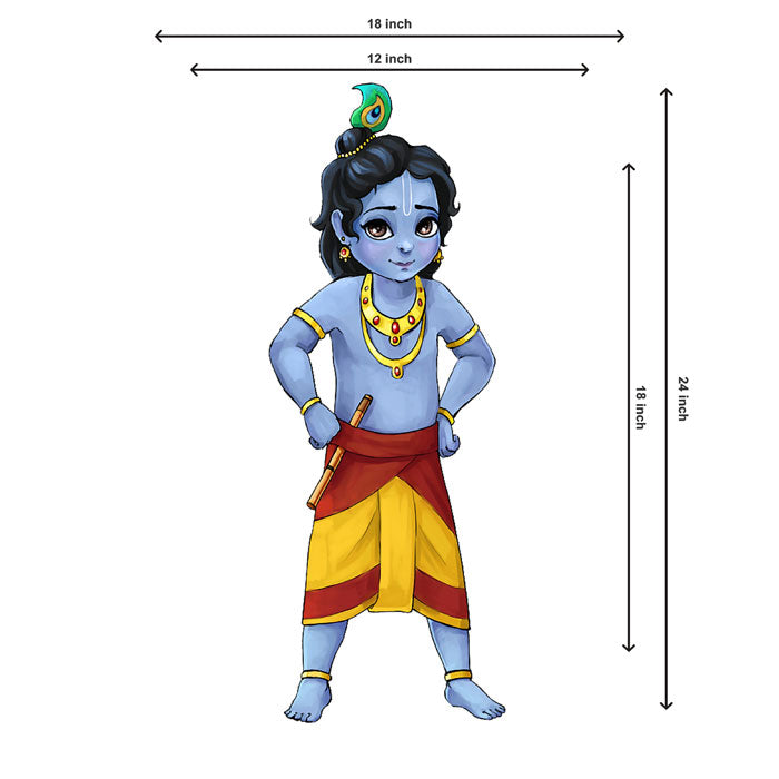Little Krishna Theme Cutout - BP 08