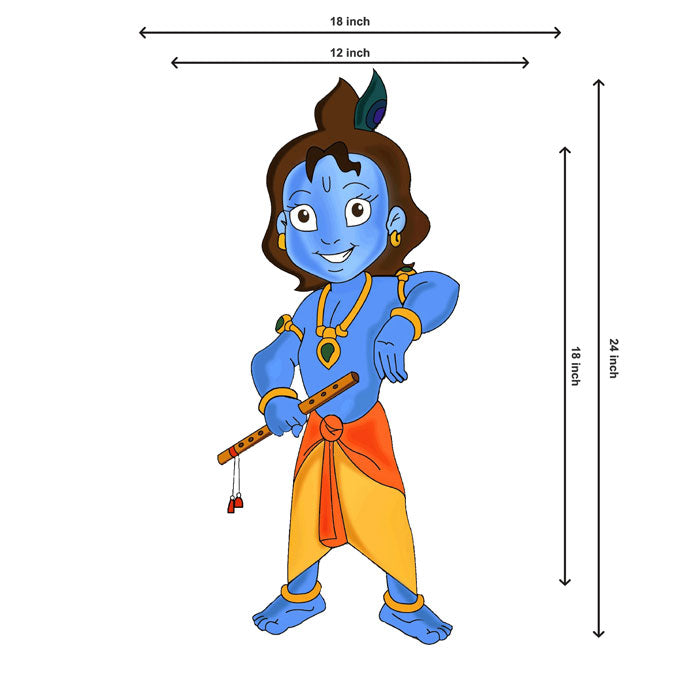 Little Krishna Theme Cutout - BP 09