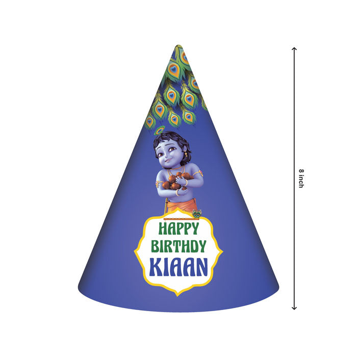 Little Krishna Theme Personalized Hat