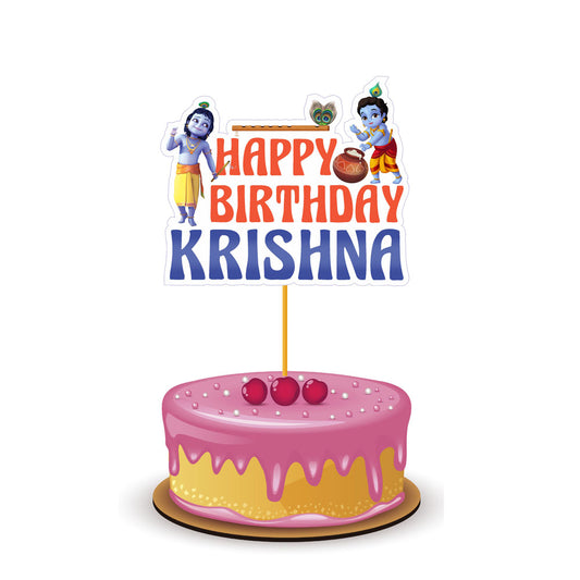 Little Krishna Theme Caketopper