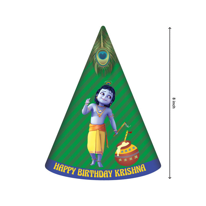 Little Krishna Theme Customized Hat