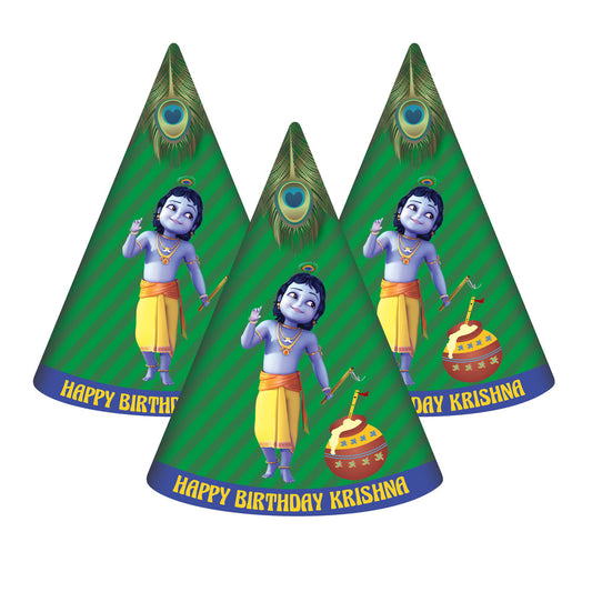 Little Krishna Theme Customized Hat