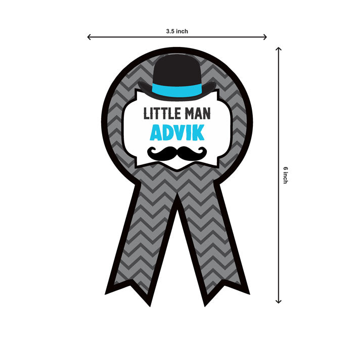 Little Man Theme Badge