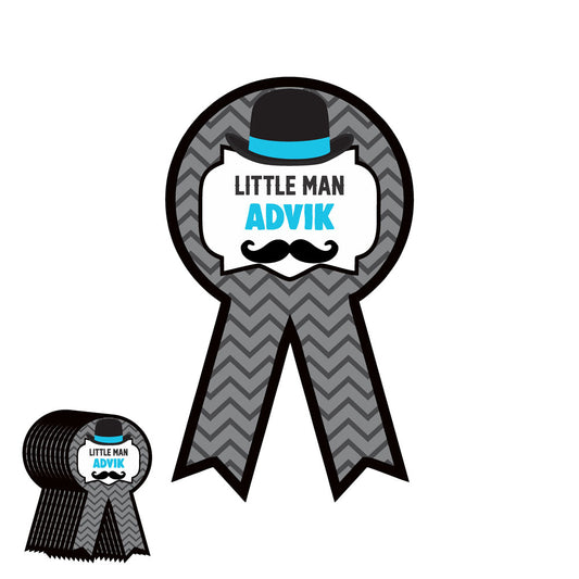 Little Man Theme Badge