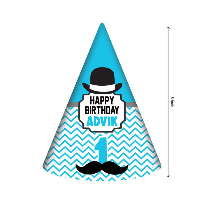 Little Man Theme Personalized Hat