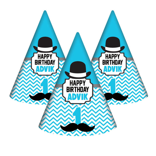 Little Man Theme Personalized Hat