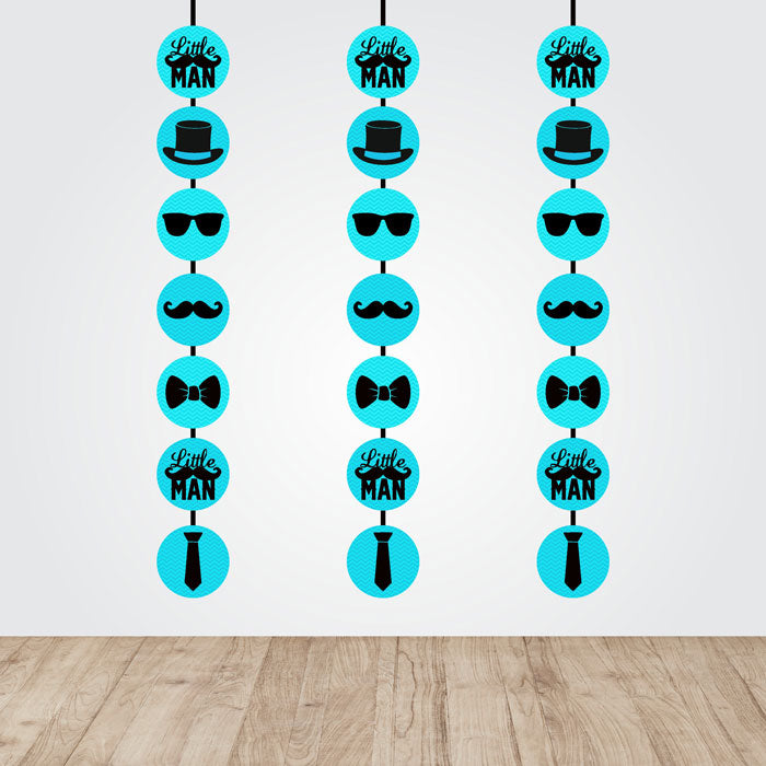Little Man Theme Classic Danglers