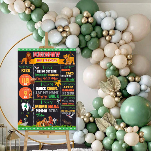 Lion King Theme Chalkboard