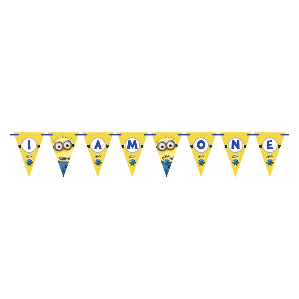 Minions Theme Age Bunting