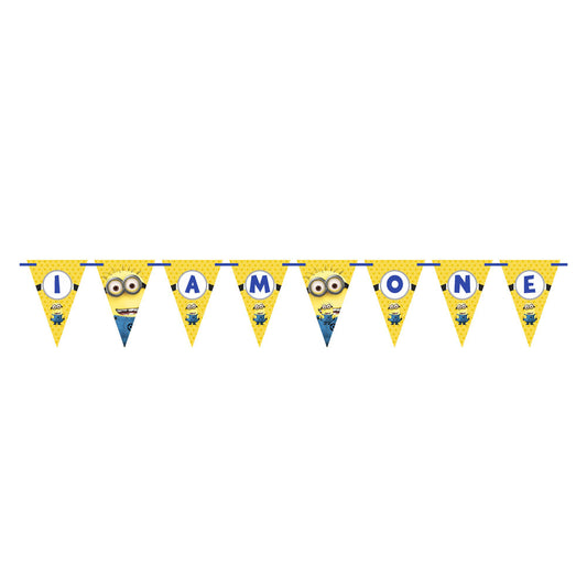 Minions Theme Age Bunting