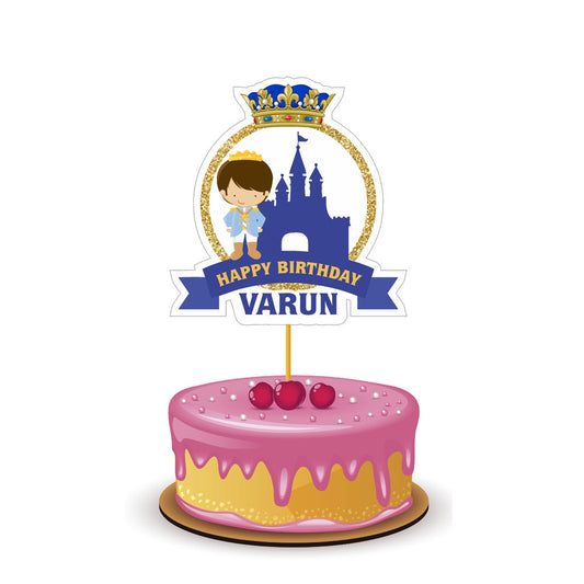 Prince Theme Caketopper