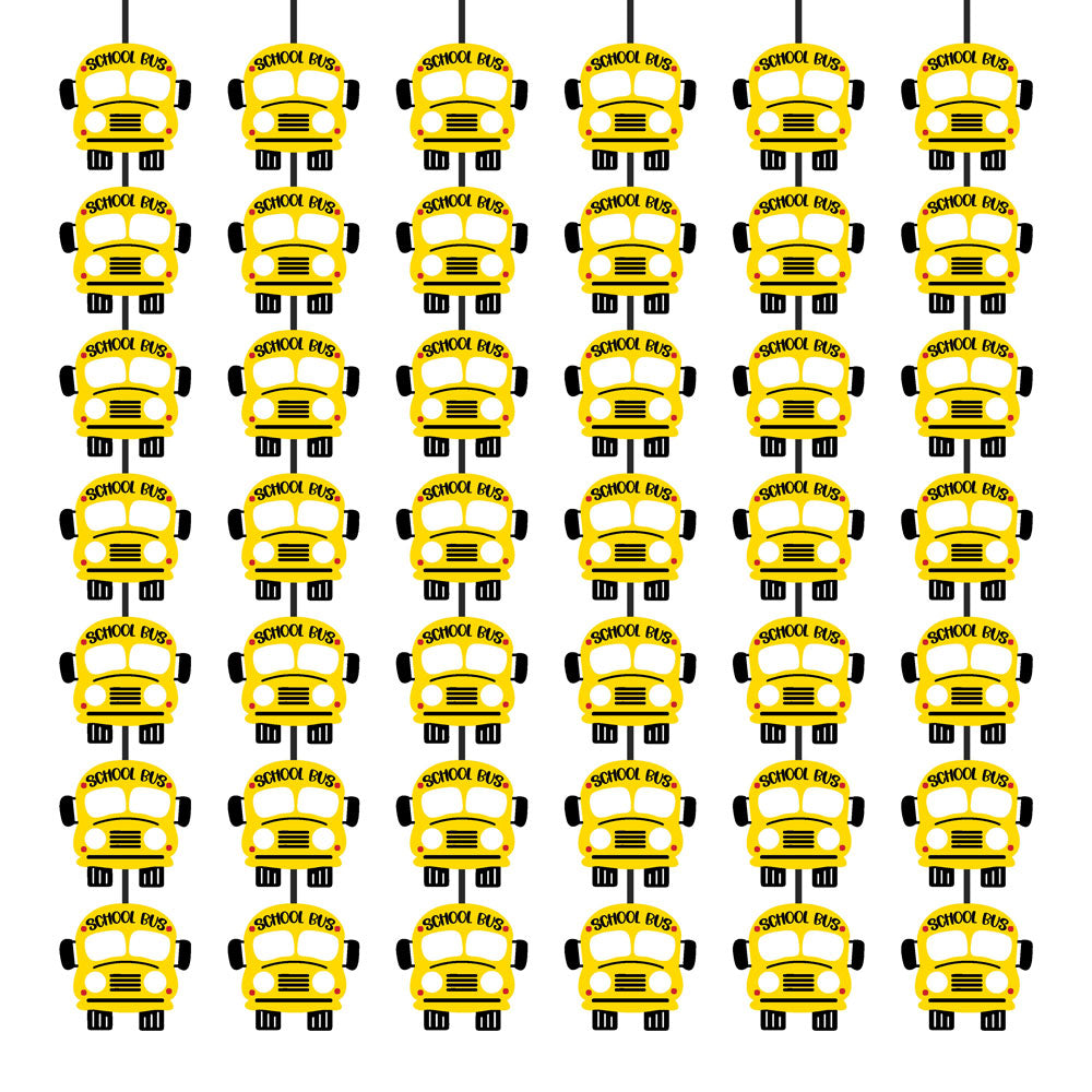 Wheels on the Bus Theme Classic Danglers