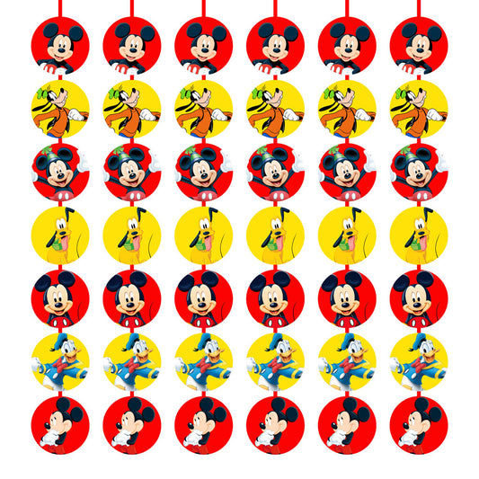 Mickey Mouse Theme Round Danglers