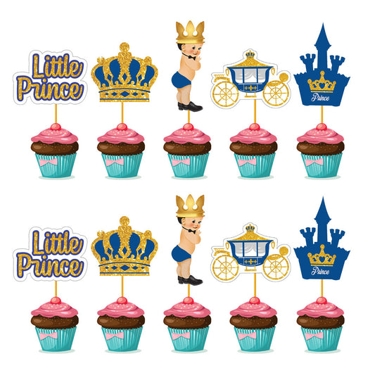 Prince Theme Cupcake Topper