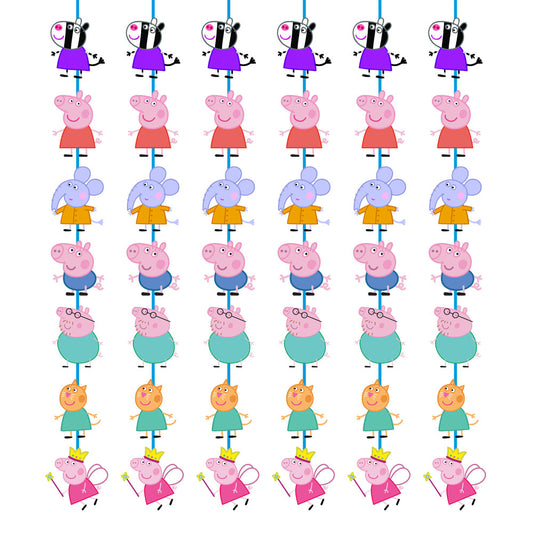 Peppa Pig Girl Theme Danglers