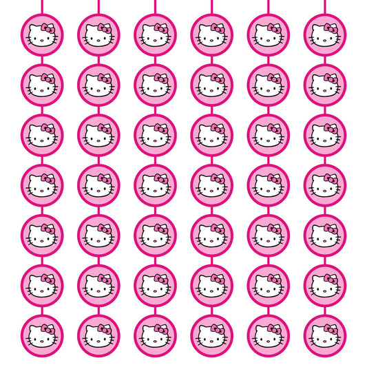 Hello Kitty Theme Round Danglers